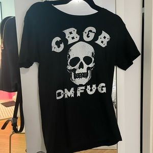 CBGB punk tshirt